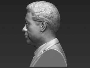 xi jinping bust 3d printing ready stl obj Modèles 3D en vedette