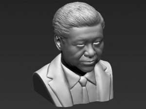 xi jinping bust 3d printing ready stl obj Modèles 3D en vedette