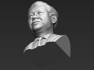 xi jinping bust 3d printing ready stl obj Modèles 3D en vedette