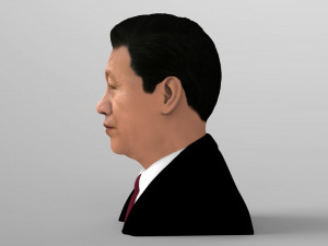 xi jinping bust ready for full color 3d printing 3D 打印模型