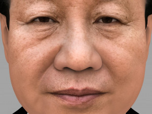 xi jinping bust ready for full color 3d printing 3D 打印模型