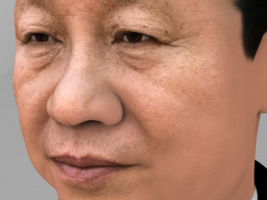 xi jinping bust ready for full color 3d printing 3D 打印模型