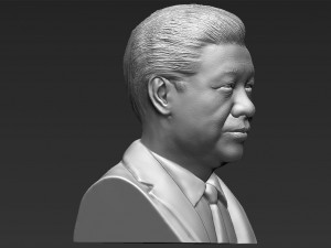 xi jinping bust ready for full color 3d printing 3D 打印模型