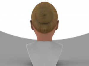beyonce knowles bust ready for full color 3d printing Modèles 3D en vedette