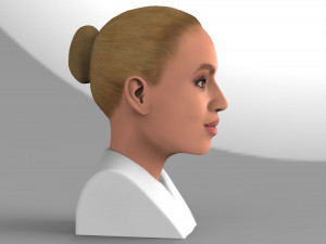 beyonce knowles bust ready for full color 3d printing Modèles 3D en vedette
