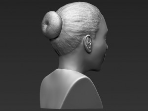 beyonce knowles bust ready for full color 3d printing Modèles 3D en vedette