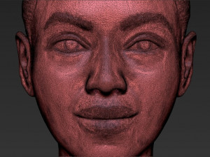 beyonce knowles bust ready for full color 3d printing Modèles 3D en vedette