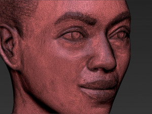 beyonce knowles bust ready for full color 3d printing Modèles 3D en vedette