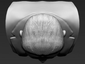 kim jong-un bust 3d printing ready stl obj 3D-Druckmodell