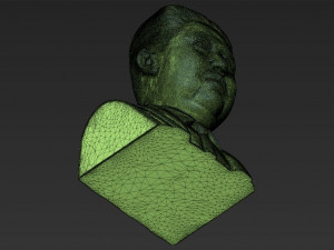 kim jong-un bust 3d printing ready stl obj 3D-Druckmodell