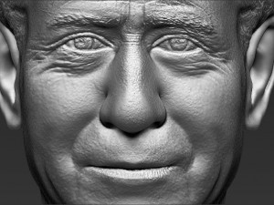 prince charles bust 3d printing ready stl obj Modelo de Impressão 3D