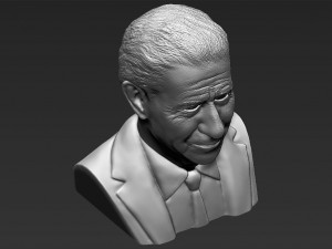 prince charles bust 3d printing ready stl obj Modelo de Impressão 3D