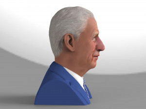 prince charles bust ready for full color 3d printing Modello di stampa 3D