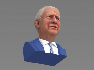 prince charles bust ready for full color 3d printing Modello di stampa 3D