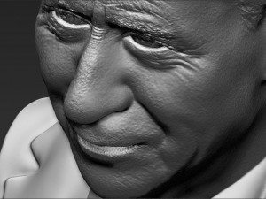 prince charles bust ready for full color 3d printing Modello di stampa 3D