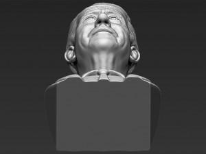 prince charles bust ready for full color 3d printing Modello di stampa 3D
