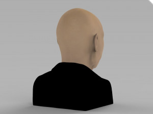 professor x charles xavier bust ready for full color 3d printing 3Dプリントモデル