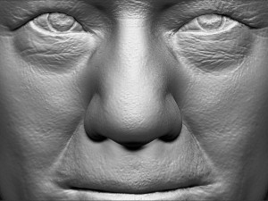 professor x charles xavier bust ready for full color 3d printing 3Dプリントモデル