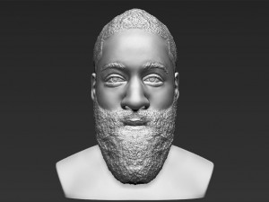 james harden bust 3d printing ready stl obj 3D Baskı Modeli