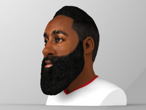 james harden bust ready for full color 3d printing 3D 프린트 모델