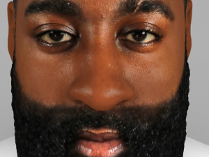 james harden bust ready for full color 3d printing 3D 프린트 모델