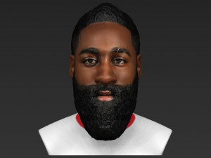 james harden bust ready for full color 3d printing 3D 프린트 모델