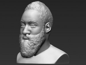 james harden bust ready for full color 3d printing 3D 프린트 모델
