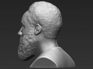 james harden bust ready for full color 3d printing 3D 프린트 모델