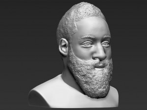 james harden bust ready for full color 3d printing 3D 프린트 모델