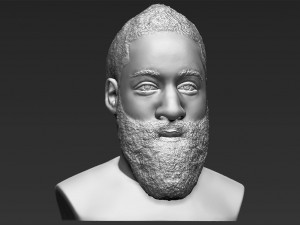 james harden bust ready for full color 3d printing 3D 프린트 모델