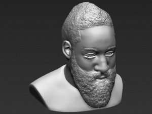james harden bust ready for full color 3d printing 3D 프린트 모델