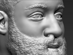 james harden bust ready for full color 3d printing 3D 프린트 모델