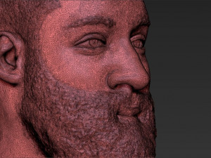 james harden bust ready for full color 3d printing 3D 프린트 모델