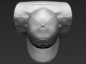 lewis hamilton bust 3d printing ready stl obj Model Cetak 3D