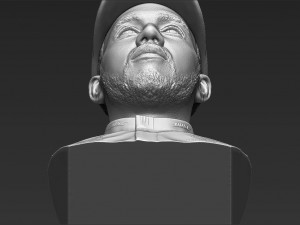 lewis hamilton bust 3d printing ready stl obj Model Cetak 3D