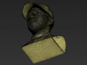 lewis hamilton bust 3d printing ready stl obj Model Cetak 3D