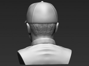 michael schumacher bust 3d printing ready stl obj Modello di stampa 3D