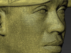 tiger woods bust 3d printing ready stl obj 3D 打印模型