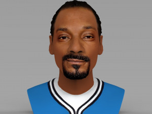 snoop dogg bust ready for full color 3d printing 3D Принт Модель