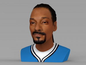 snoop dogg bust ready for full color 3d printing 3D Принт Модель