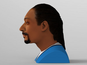 snoop dogg bust ready for full color 3d printing 3D Принт Модель