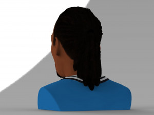 snoop dogg bust ready for full color 3d printing 3D Принт Модель