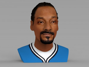 snoop dogg bust ready for full color 3d printing 3D Принт Модель
