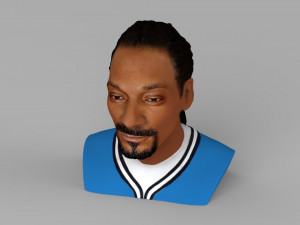snoop dogg bust ready for full color 3d printing 3D Принт Модель