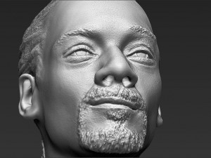 snoop dogg bust ready for full color 3d printing 3D Принт Модель