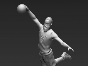 james harden 3d printing ready stl obj 3D Принт Модель
