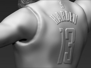 james harden 3d printing ready stl obj 3D Принт Модель