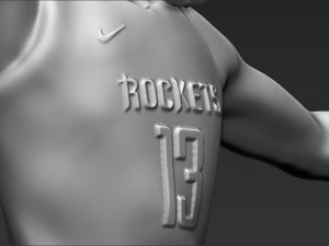 james harden 3d printing ready stl obj 3D Принт Модель