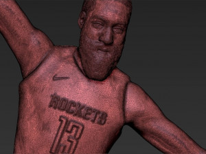 james harden 3d printing ready stl obj 3D Принт Модель