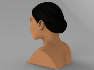 nicki minaj bust ready for full color 3d printing 3Dプリントモデル